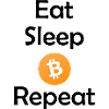 Eat - Sleep - Bitcoin - Repeat