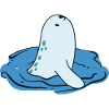 Cute Swimming Seal