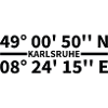 Karlsruhe Coordinates
