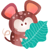 Cute Garden Mouse