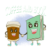 Kaffee und Bücher - Leseratte