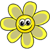 Happy Yellow Daisy