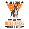 Bullterrier Geschenk Miniature Bull Terrier