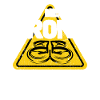Drohne mit Warnschild Drohnenflieger