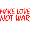 Make love not war