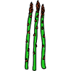Green Asparagus Doodle