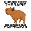 Capybara Wasserschwein Spruch Geschenk