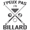 Je peux pas j'ai billard