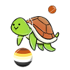 Turtles Astronaut Gay Bear Pride