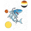 Shark Astronaut Gay Bear Pride