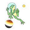 Frog Astronaut Gay Bear Pride