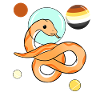 Snake Astronaut Gay Bear Pride