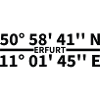 Erfurt coordinates