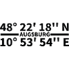 Augsburg Coordinates