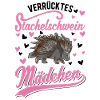 Verrücktes Stachelschwein Mädchen