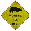 Wombats next 10km - Sign 2