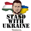 Zelenskyi T-Shirt Ukraine Hungary