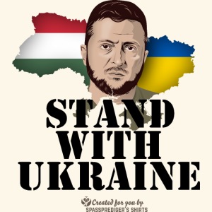 Selenskyj T-Shirt Ukraine Ungarn
