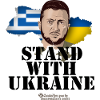 Zelenskyi Greece Stand with Ukraine