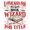 Funny librarian theme