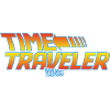 Tilbage til Future Time Traveler Time Travel Logo