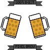 8-Bit Pixel Beer Mug