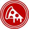 Pizza Icon Silhouette