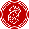 Symbole du casino Dice