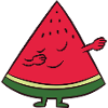 Watermelon - Dab, dabbing, dancing