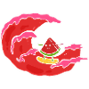Watermelon Waves Surfer Poison