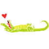 Crocodile Love Loving Person Poison
