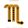 STERNZEICHEN Skorpion -gold-