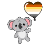 Koala Heart Balloon Gay Bear