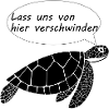 Schildkröte - lass uns verschwinden