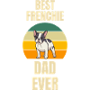 Retro French Bulldog Papa