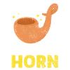 Jag blåser mitt eget horn Rosh Hashanah judiskt nyår