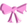loop symbol fly pink shiny