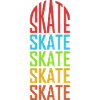 Skateboarder Skateboard Skate Pattern