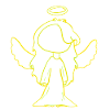 Angel Symbol Man Girl