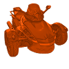Trike Spyder orange