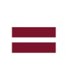Lettland Flagge Spruch