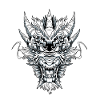 Chinesischer Drache - Fantasy Mythischer