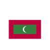Malediven Flagge Spruch