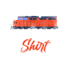Freight Diesel Train Driver