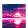 Sunset Purple