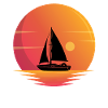 Yacht In Sunset Sailboat