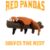 Röd Panda Present Katt Björn Röd Panda