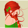 Fille à tête rousse