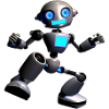 Funny Dancing Robot in 3D