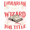 Funny librarian theme
